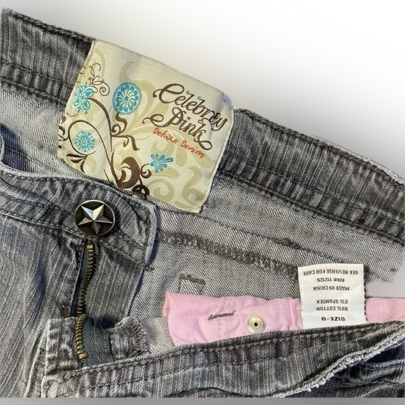 ‘Celebrity Pink’ Gray Low Rise Jeans - Picture 8 of 15